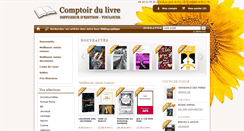 Desktop Screenshot of comptoirdulivre.fr